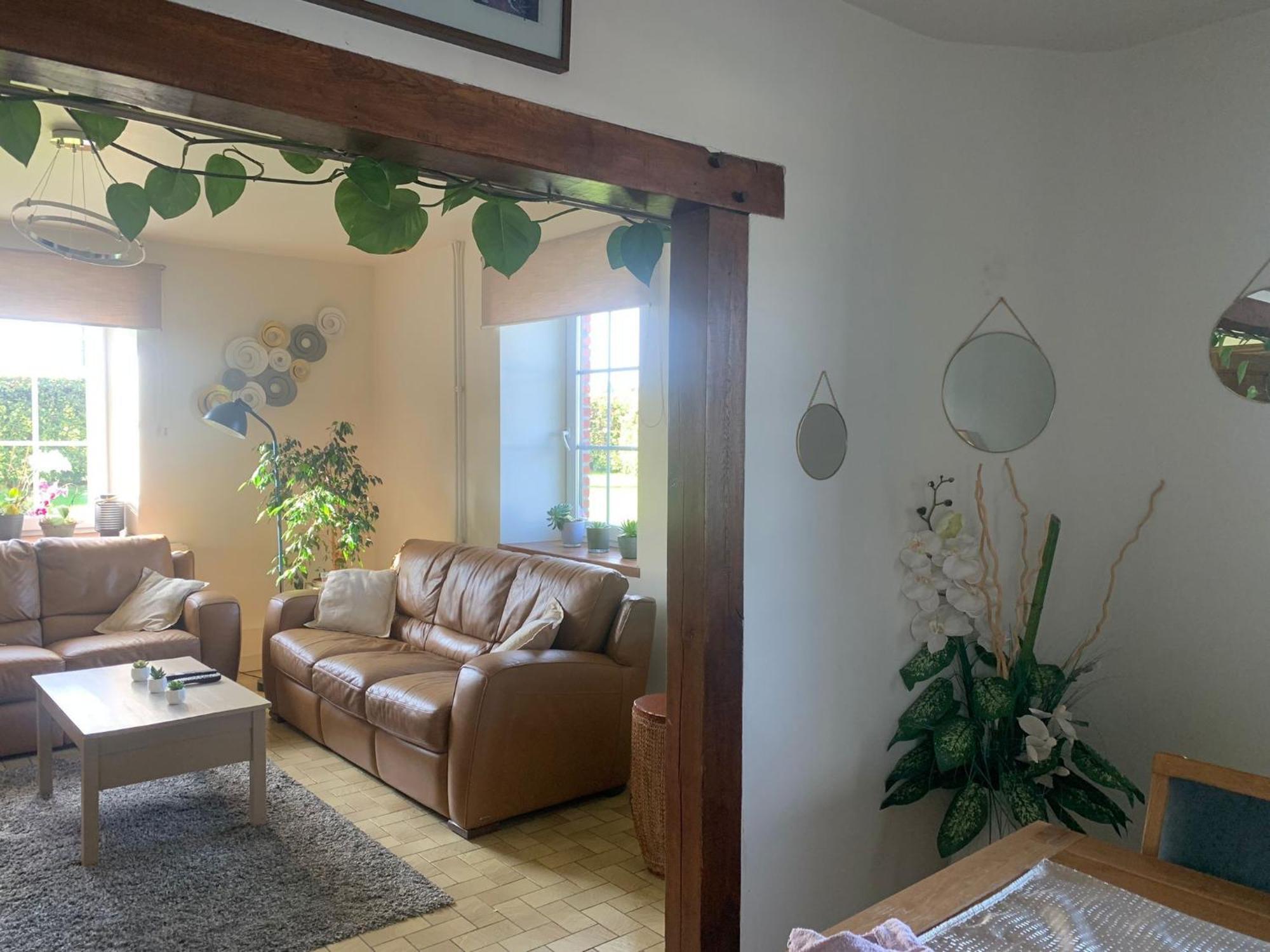 Pretty Farmhouse In Houffalize With Courtyard Екстериор снимка